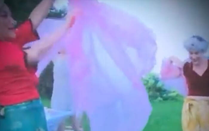 IvAnKe (Iva Tratnik, Andreja Džakušič, Keiko Miyazaki) 4 dni, 5 noči, videoperformans, 2020, 18′ 37”