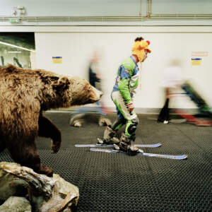 Reiner Riedler, The Skiier, Bottrop, Germany, 2007