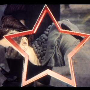 Gržinić in Šmid iz videa Bilokacija, video, 1990